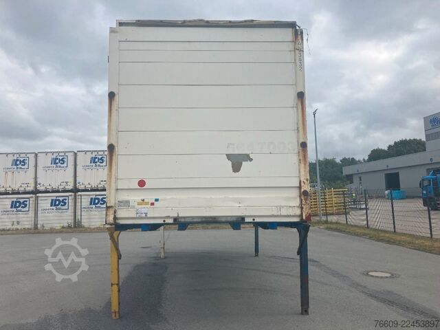 Swap body trailer KRONE Wechselbrücke Pritsche