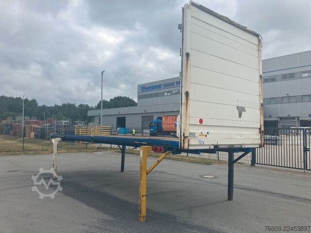 Swap body trailer KRONE Wechselbrücke Pritsche