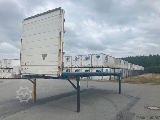 Swap body trailer KRONE Wechselbrücke Pritsche