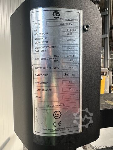 SWE 200 * DEMO * Atex EX * Pyroban 2G / Zona 1 !! NOVA baterija !! BT SWE 200 * DEMO * Atex EX * Pyroban 2G / Zone 1 !! NEW battery !!