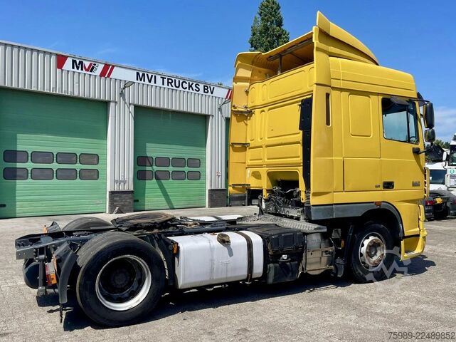 标准-SZM DAF XF 105.410 EURO 5,  2X FUEL TANK, FRIGO