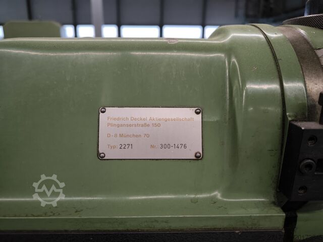 Universal-Werkzeugfräsmaschine Deckel FP 2 Aktiv Digital