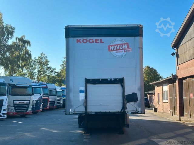 Semirremolque abierto con toldo KÖGEL SN24 Schiebeplane Edscha Palettenkasten Code XL