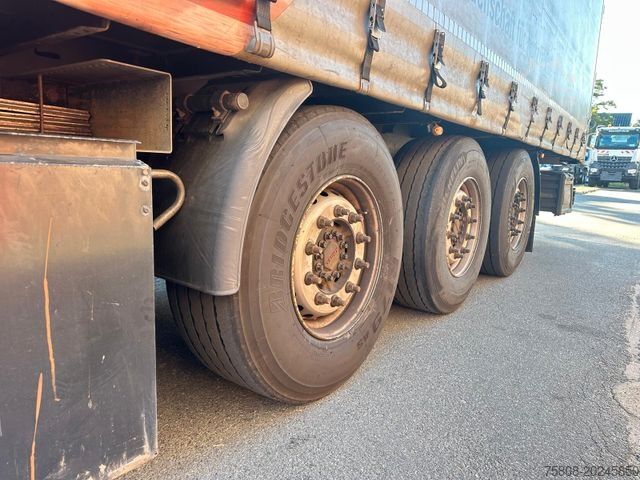 Semirremolque abierto con toldo KÖGEL SN24 Schiebeplane Edscha Palettenkasten Code XL