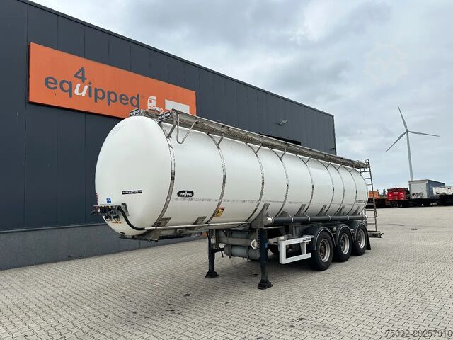 Lebensmitteltanker Van Hool FOOD / RVS chassis / empty weight: 5.860kg / 29...