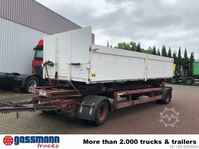 LKW mit Pritsche (offen) Wechselbrücke mit Kranvorrichtung