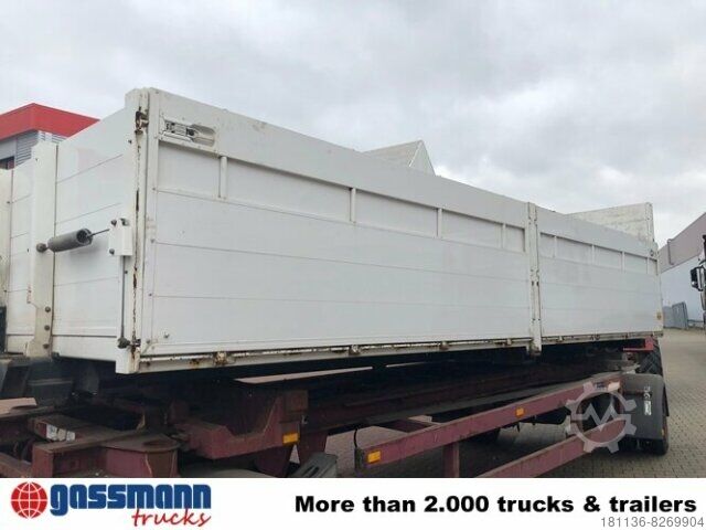 LKW mit Pritsche (offen) Wechselbrücke mit Kranvorrichtung