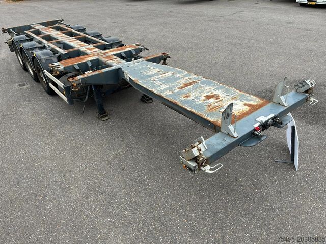 Transportul de containere D-TEC FT-43-03V - BPW/DRUM - FIX AT 40FT - 65.130