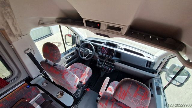 Miniautocarro VOLKSWAGEN 3 x MAN TGE Lagerfahrzeug baugleich Crafter