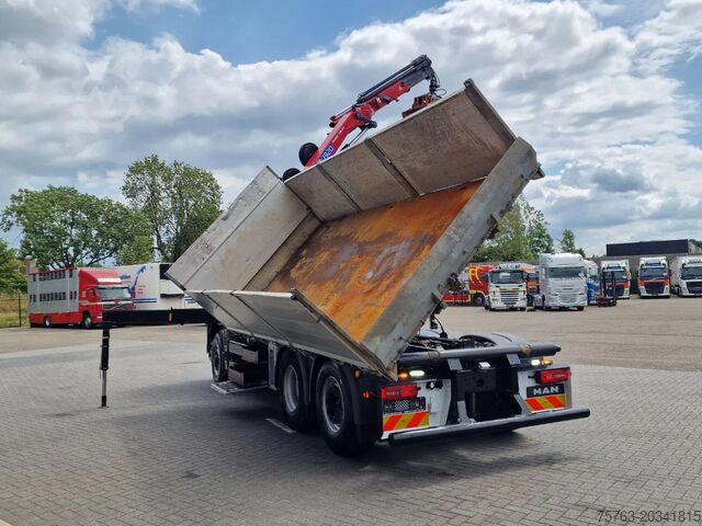 Kranbil MAN TGS 26.360 6x4 Hydrodrive / Crane HMF1920K-RCS ...