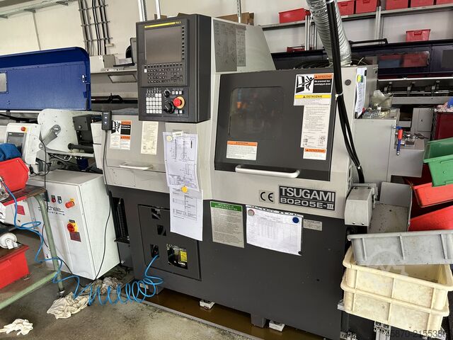 CNC Sveitsin tyyppinen sorvi Tsugami BO205E-III