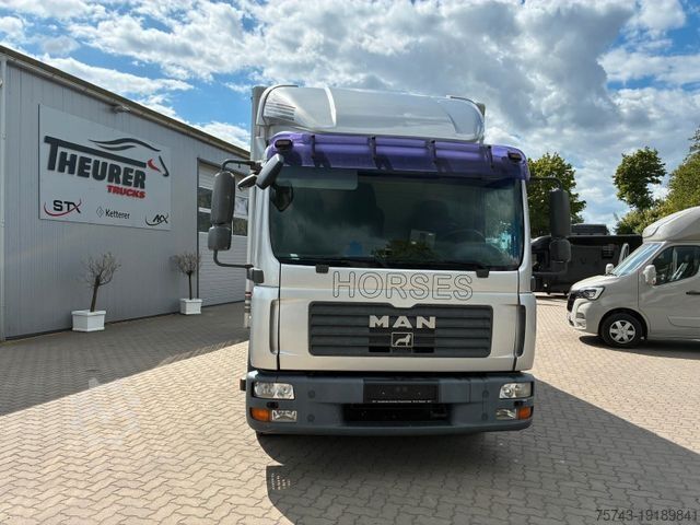 Dobytčie nákladné auto MAN 12250 4 Pferde Niehoff
