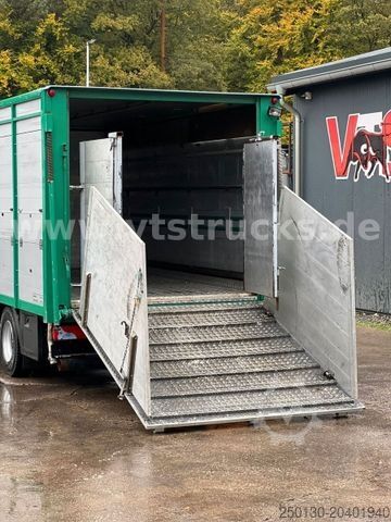 Prijevoznik stoke MAN TGL 8.180 4x2 Köstner 1.Stock Viehaufbau
