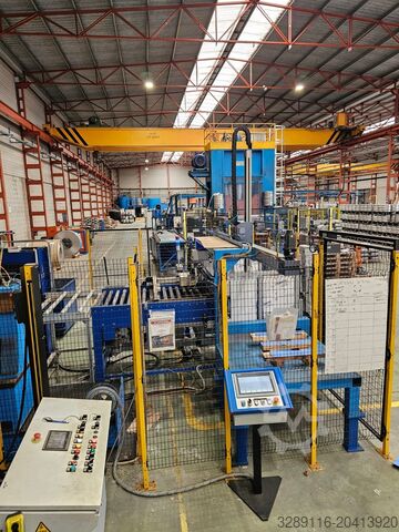 Полностью автоматическая подача из рулона для производства дисков TIMAC TZZ-1604