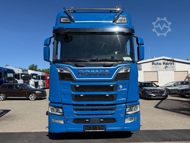 Шасі вантажівки SCANIA R520 6X2*4 Fahrgestell V8/LENKACHSE/Retrader/Alu