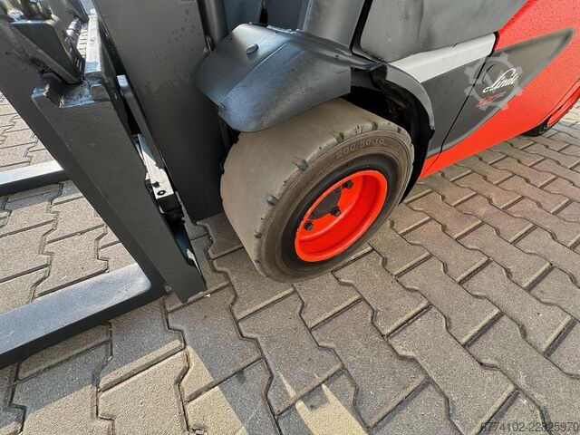 Elektrikli – 4 tekerlek Linde E20PL-386-02--EK + Ladegerät 3775