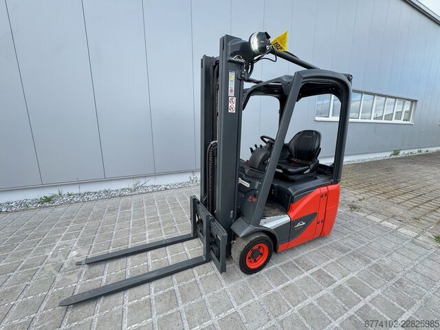 Elektrikli – 3 tekerlekli Linde E12-386-02--EK + Ladegerät 3550