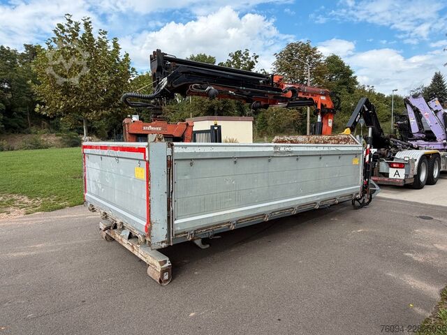 Autocamion cu cârlig pentru containere  Abroll Kranmulde 2-SEITENKIPPER KRAN FUNK