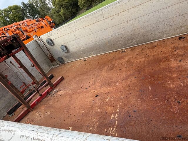 Autocamion cu cârlig pentru containere  Abroll Kranmulde 2-SEITENKIPPER KRAN FUNK