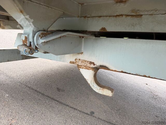 Autocamion cu cârlig pentru containere  Abroll Kranmulde 2-SEITENKIPPER KRAN FUNK