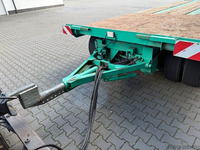 Lágflutningavagn MÜLLER-MITTELTAL N&S FZ-Bau TLPL30 Tieflader Anh. hydr. Laderampe