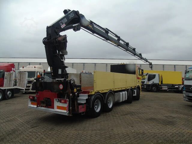 Автомобил с кран Volvo FH 440 + HIAB 422 E-7 + 8X4 + PERFECT CONDITION