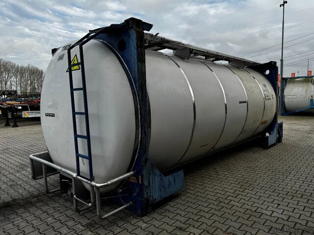 Contentor-cisterna UBH Universal Bulk Handling 20 FT SWAP BODY 31.169L UN Portable T7 valid 5Y...