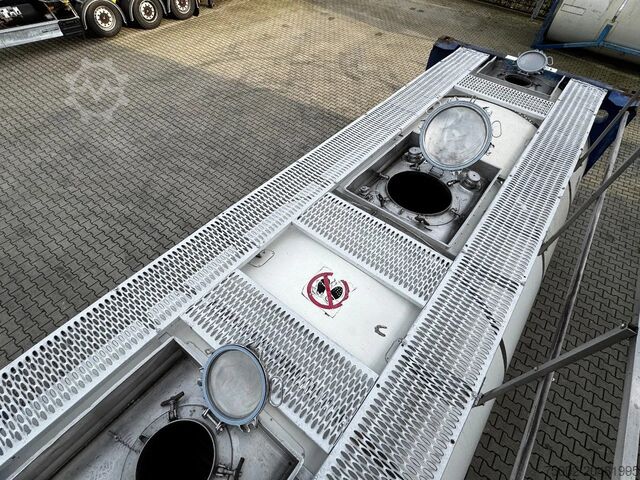 Contentor-cisterna UBH Universal Bulk Handling 20 FT SWAP BODY 31.169L UN Portable T7 valid 5Y...