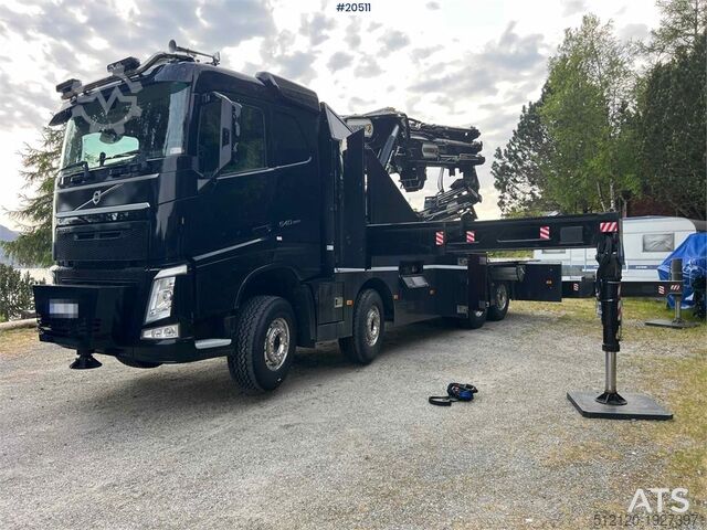 Camião-grua Volvo FH 540 8x2 Crane truck w/ 165 t/m HIDROKON crane w