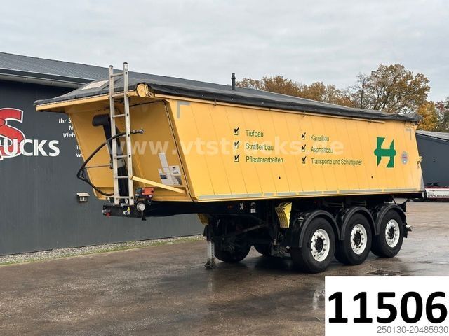Tipper semitrailer KEMPF SKM 35/4 Thermo-Alu-Mulde Schiebeverdeck Lift