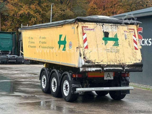 Tipper semitrailer KEMPF SKM 35/4 Thermo-Alu-Mulde Schiebeverdeck Lift