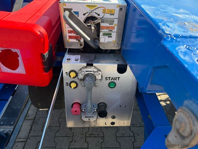 Semirremolque con caja intercambiable BROSHUIS MFCC-HD L2C8 Containerauflieger