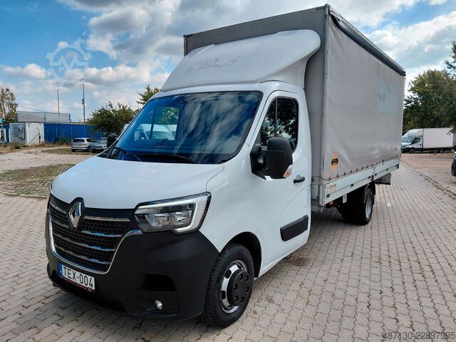 Transportador con plataforma y toldo RENAULT Master L4P4 165 TwinWheel RWD Pack Comfort