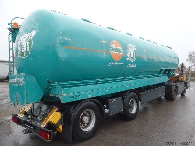 Siloauflieger  51m³ Heitling Silo/Futter/8 KA/Zwangsgelenkt