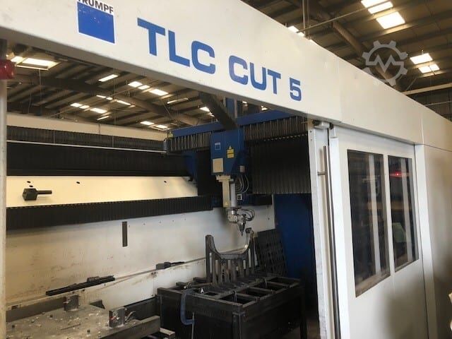 מכונת חיתוך לייזר 5 צירים TRUMPF TLC Cut 5