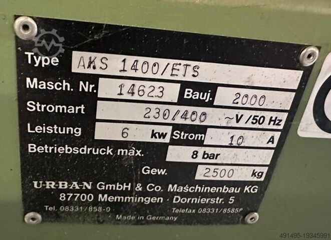 Зварювальний апарат з декількома головками URBAN AKS 1400 ETS