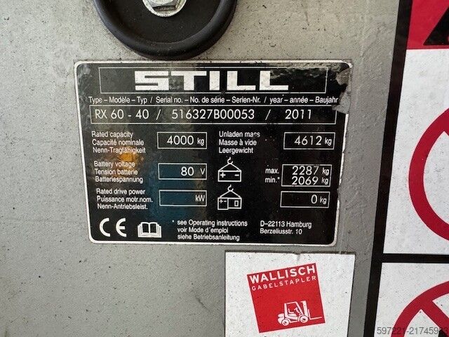 Elektrisch – 4 Räder Still RX 60-40