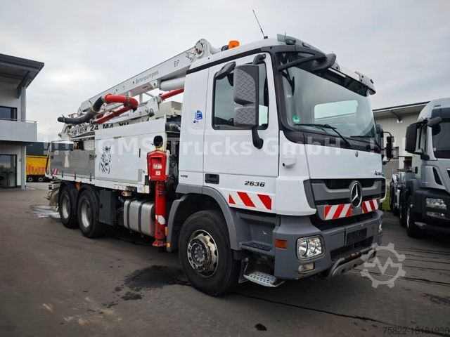 Outros MERCEDES-BENZ Actros 2636 / 24m Betonpumpe / Liebherr /Schwing