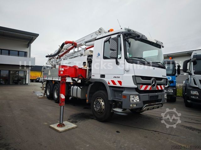 Outros MERCEDES-BENZ Actros 2636 / 24m Betonpumpe / Liebherr /Schwing