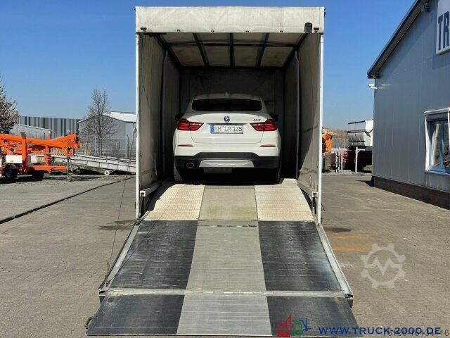 Car transporter Mercedes-Benz 922 Atego Geschlossener Transport + el. Rampen BC
