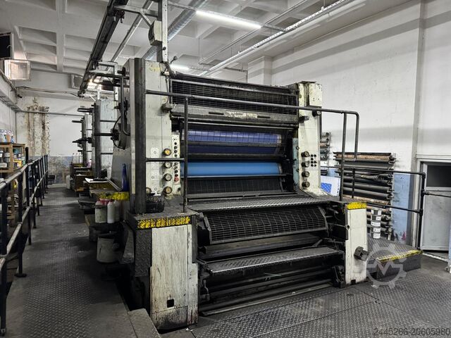 Tiskarski stroj za ofsetni tisak Roland R 805+L