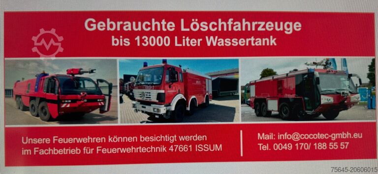 Feuerwehrfahrzeug Rosenbauer Flugfeldlöschfahrzeug Panther 52.1400 ,