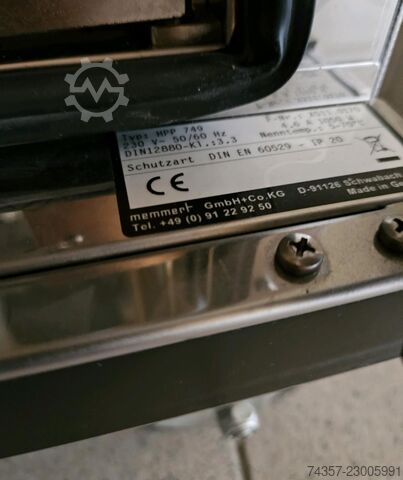 Klimakammer Memmert HPP 749 Memmert HPP 749