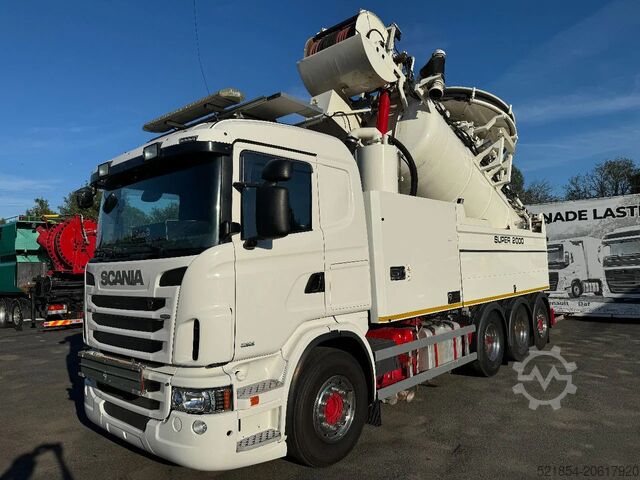 吸引車 Scania R480 Vacuum / Sewer Jetter / Recycler, Euro 6, ...