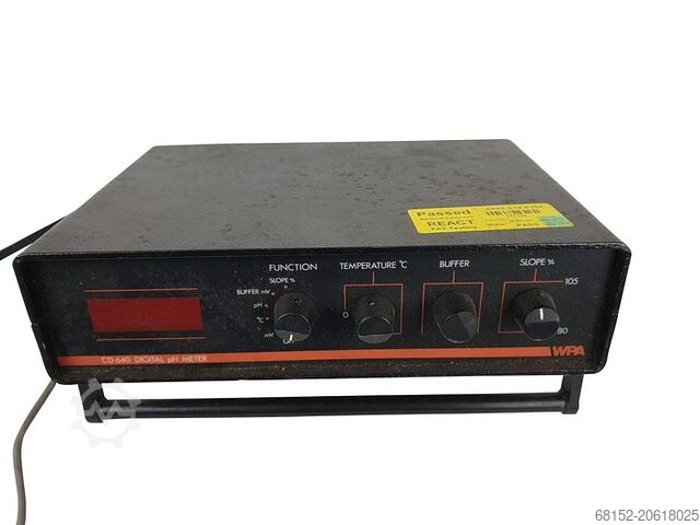 Medidor de pH digital WPA CD640 WPA CD640