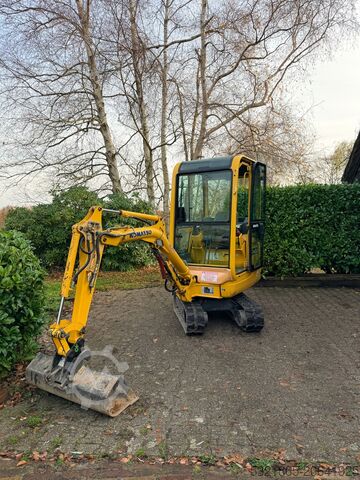 Komatsu PC12R 8, 2 funcții suplimentare, mini excavator, excavator, macara, 1,5 tone komatsu PC12R 8