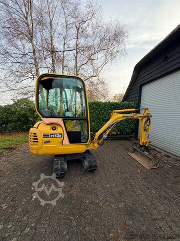 Komatsu PC12R 8, 2 funcții suplimentare, mini excavator, excavator, macara, 1,5 tone komatsu PC12R 8