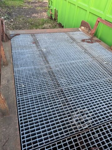 Mobil rakodórámpa / konténer rámpa J. Schäfers FAB-Rampe