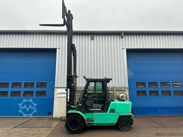 VS-22526 รถยกแก๊ส LPG ทริปเปล็กซ์ 5 ตัน Mitsubishi FG50K พร้อมตัวแยกงา 2 ตำแหน่ง MITSUBISHI FG50K 2