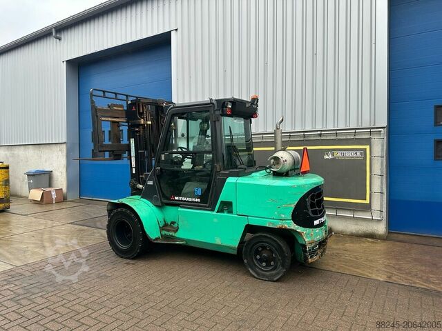 VS-22526 รถยกแก๊ส LPG ทริปเปล็กซ์ 5 ตัน Mitsubishi FG50K พร้อมตัวแยกงา 2 ตำแหน่ง MITSUBISHI FG50K 2